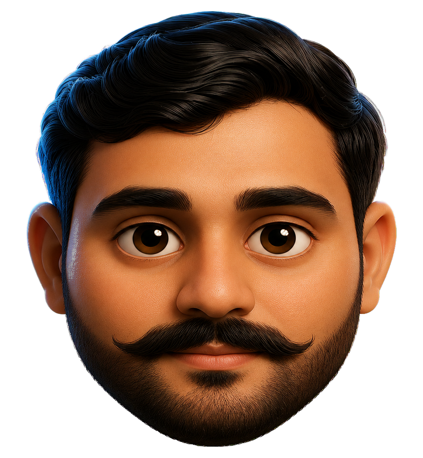 Faizan Ahmed 3D cartoon avatar